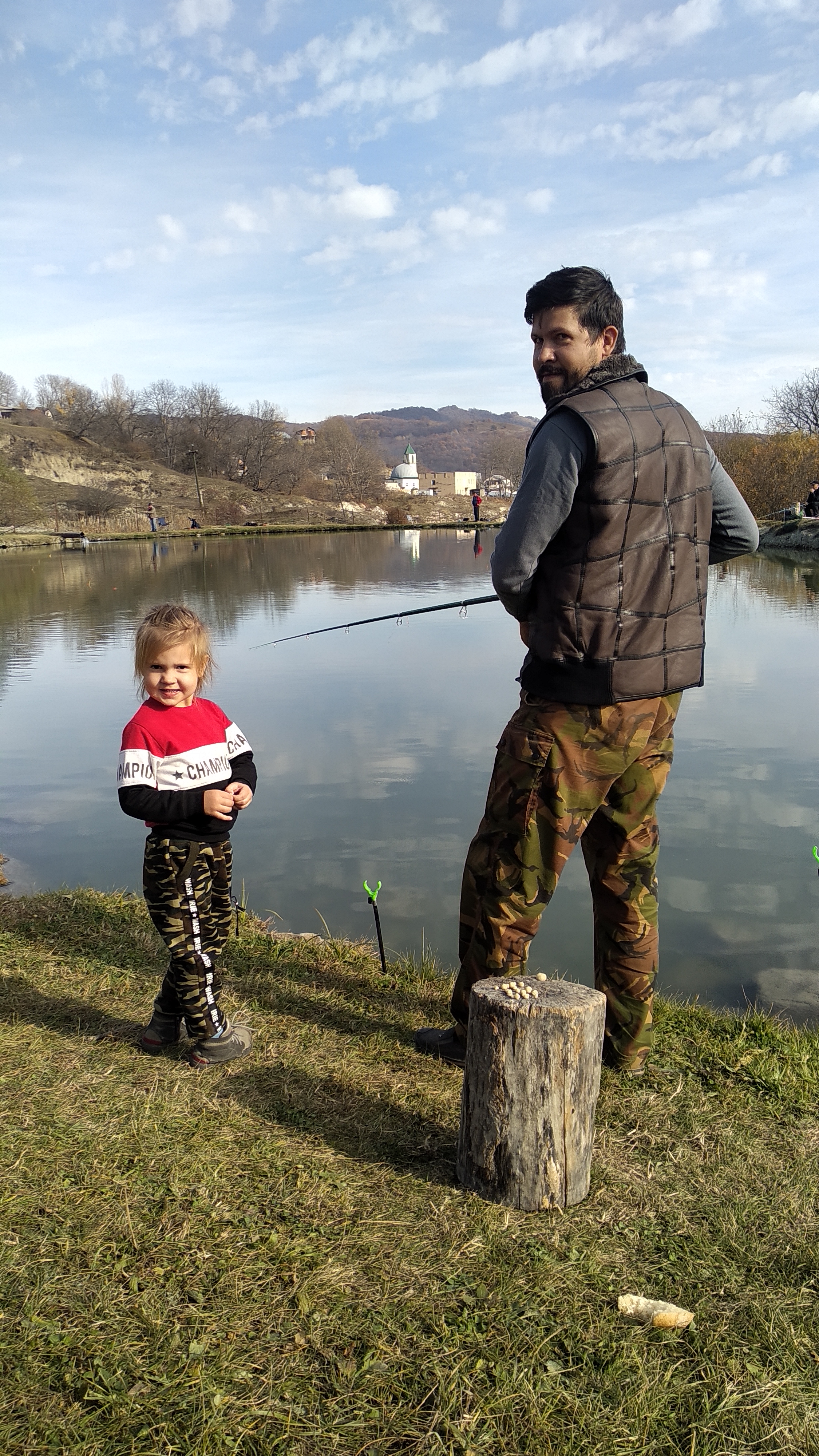 обучение детей рыбалке